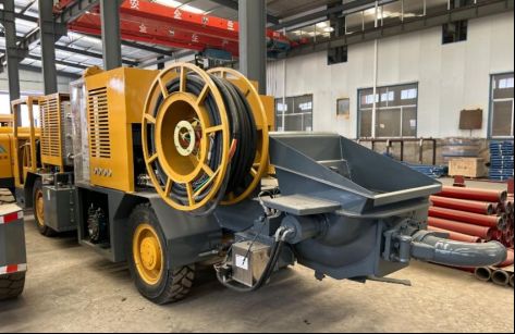 Robot Semprot Fleksibel Beton Basah Shotcrete Keluaran Tinggi Untuk Gorong-gorong