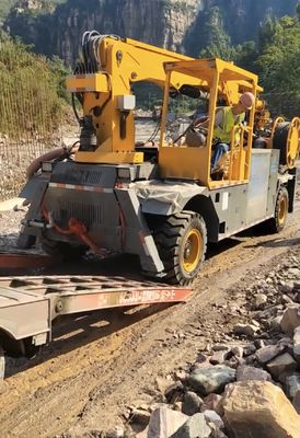 Robot beton basah multi-fungsi untuk pekerjaan perlindungan lereng